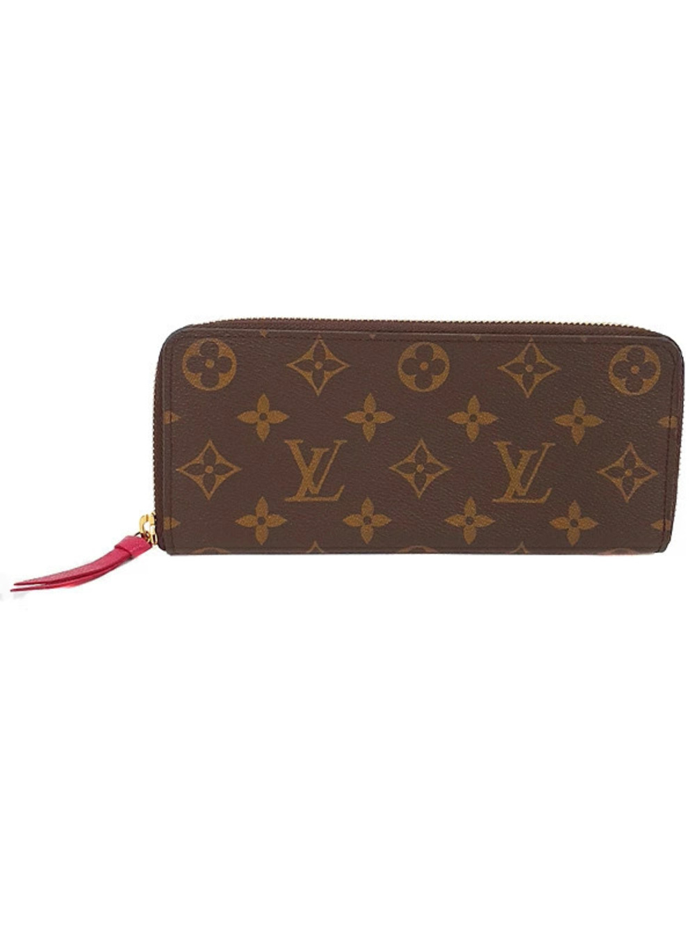 Louis Vuitton Monogram Portefeuille Clemence Round Zipper Long Wallet